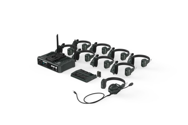Sisterm intercomunicatie Solidcom C1-8S,Wireless cu HUB pentru 8 operatori