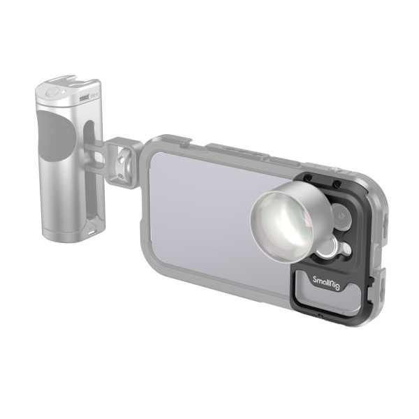 SmallRig 4080, Suport montare obiective cu filet de 17 mm pentru iPhone 14 Pro Cage