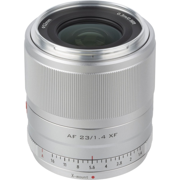 Viltrox AF 23mm f/1.4 XF, Obiectiv cu montura Fuji X, APS-C, Silver