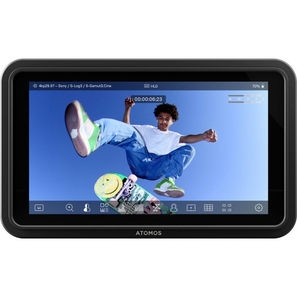 Atomos Shinobi GO Touchscreen HDR, Monitor On-Camera de 5.2", HDMI 1.4