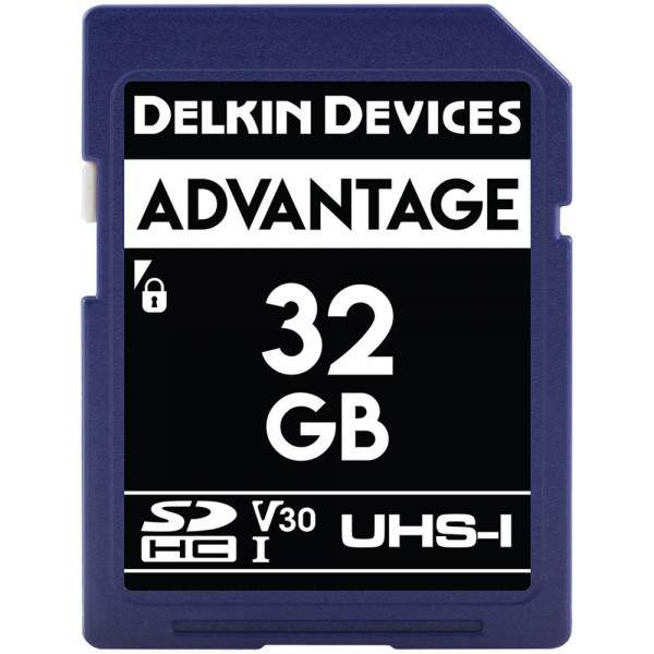 Card memorie 32GB DELKIN SD Advantage 660X UHS-I U3 (V30) R90/W90