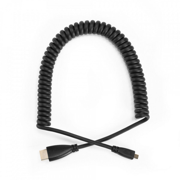 Caruba Cablu HDMI-MicroHDMI Spring Wire (Cablu spiralat)