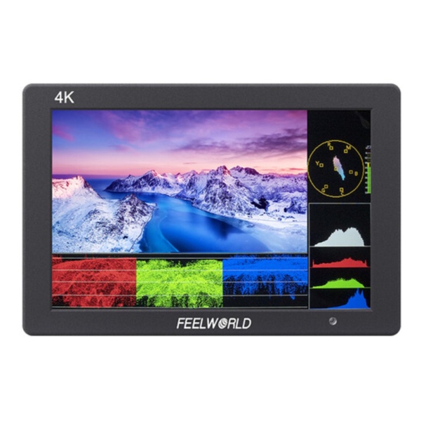 FeelWorld T7 Plus, Monitor On-Camera de 7inch, 3D LUT, 450nits, HDMI