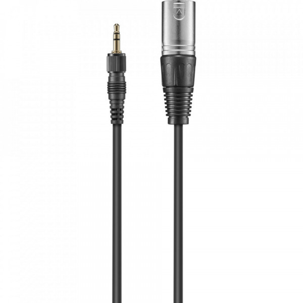 Godox GAC-IC1, Cablu audio XLR - Jack 3.5mm, conector cu blocaj, 50cm