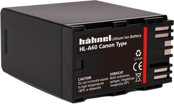 Hahnel HL-A60, Acumulator replace pentru Canon BP-A60