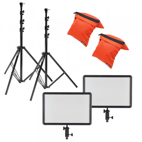 Kit Godox Panou LED Duo Starter, LEDP260C