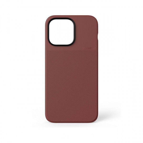 Moment, Husa Iphone 14 Pro Max compatibila cu MagSafe, Red Clay