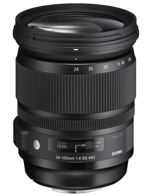 Obiectiv foto Sigma 24-105mm f/4 DG OS HSM Art, Canon EF
