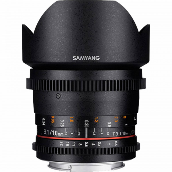 Obiectiv Samyang 10mm T3.1 VDSLR ED AS NCS CS II, Canon EF