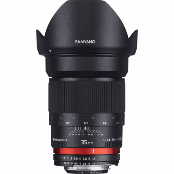 Obiectiv Samyang 35mm f/1.4 AS UMC, Canon AE