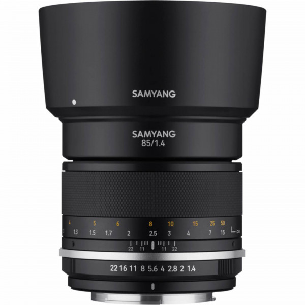 Obiectiv Samyang MF 85mm f/1.4 MK2, Canon
