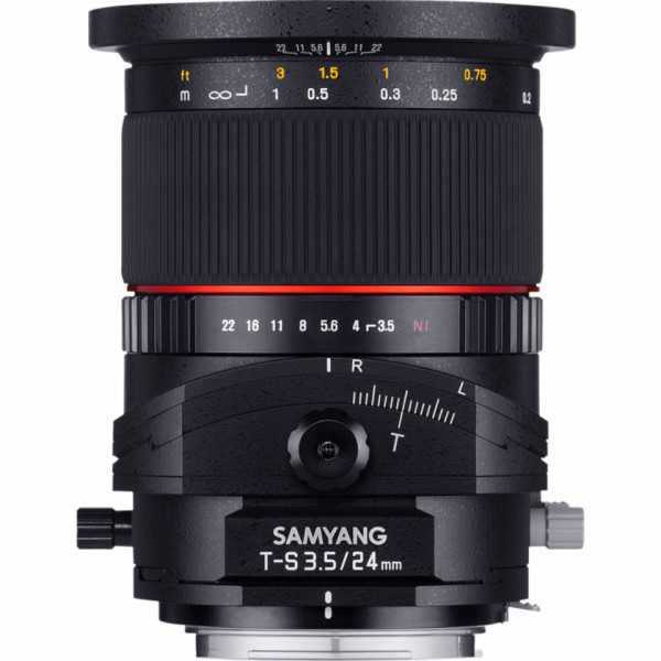 Obiectiv Samyang Tilt/Shift 24mm f/3.5 ED AS UMC, Fuji X