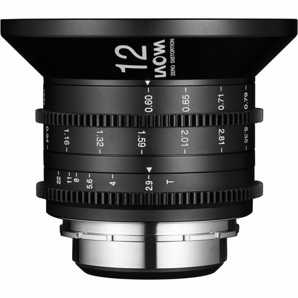 Obiectiv Venus Optics Laowa 12mm T2.9 Zero-D Cine, Canon EF