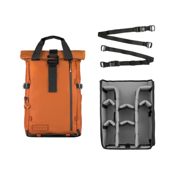 Rucsac WANDRD PRVKE V4, 31L, Photo Bundle V4, culoare Sedona Orange