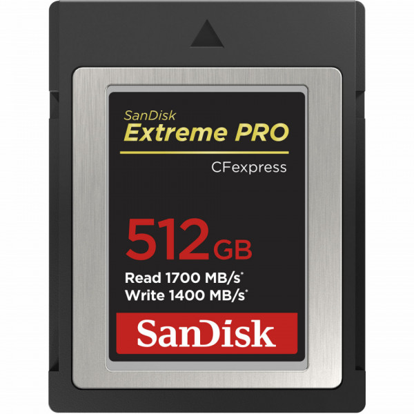 SanDisk CFexpress Extreme Pro Type B, Card memorie 512GB