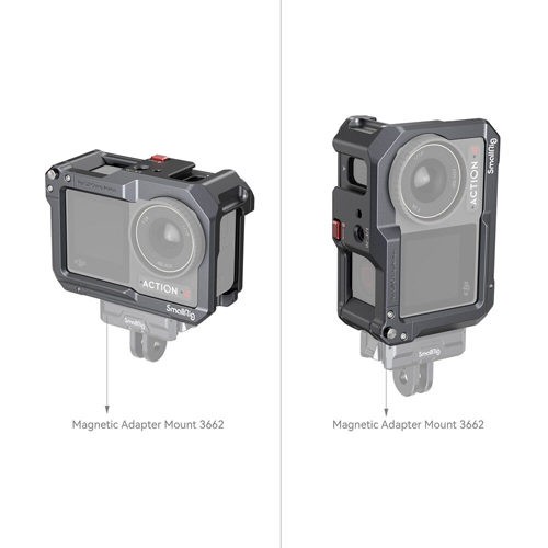 SmallRig 4119B, Cage pentru DJI Osmo Action 4 / 3