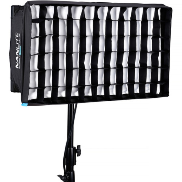 Softbox Nanlite SB-PS120-Q cu eliberare rapida si grid pentru PavoSlim 120B/C