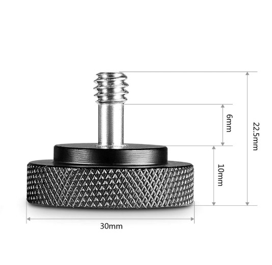 Șurub cu fluturaș SmallRig 1/4" (2 buc) 1089