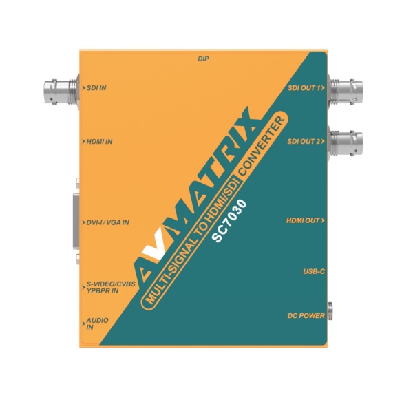 AVMatrix SC7030, Convertor Video Multi-Semnal la 3G-SDI/HDMI, HD