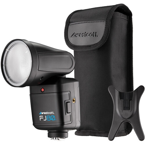 Blit Universal Westcott FJ80 TTL, 80Ws, cu acumulator si ecran tactil