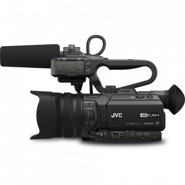 Camera Video JVC GY-HM200E 4K, Streaming, Zoom 12x
