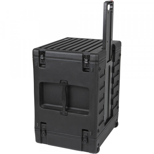 Cutie Rack, SKB 8U Roto Rolling Rack Case, cu roti