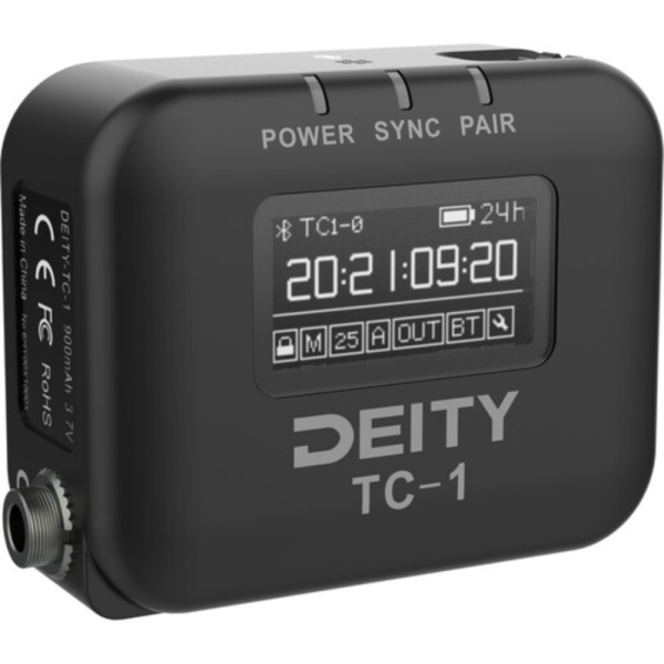 Deity TC-1, Generator timecode wireless, Bluetooth și 2.4 GHz