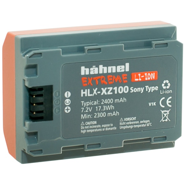 Hahnel Extreme HLX-XZ100, Acumulator replace pentru Sony NP-FZ100, 2400mAh