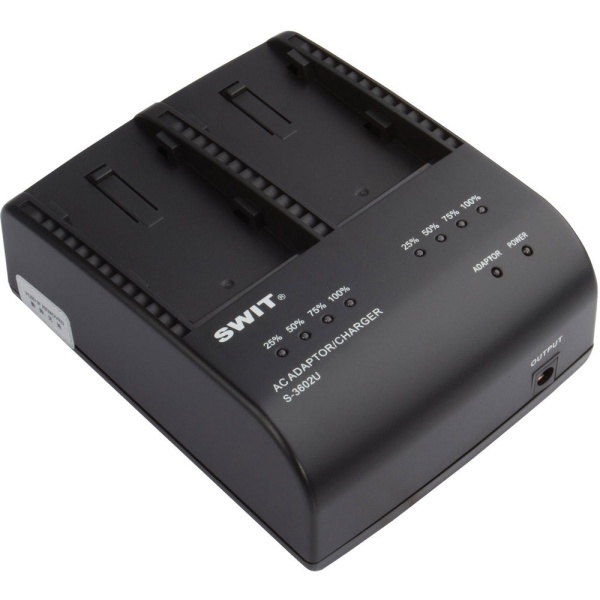 Încarcator Swit S-3602U, pentru 2 acumulatori tip Sony BP-U