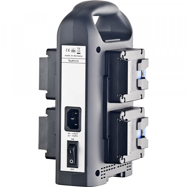 Incarcator V-Mount, bebob VS4Micro 4-Channel