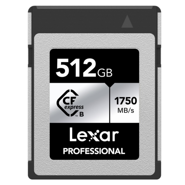 Lexar CFexpress Type B, Card de Memorie 512 GB, Silver Series R1750/W1300mb/s