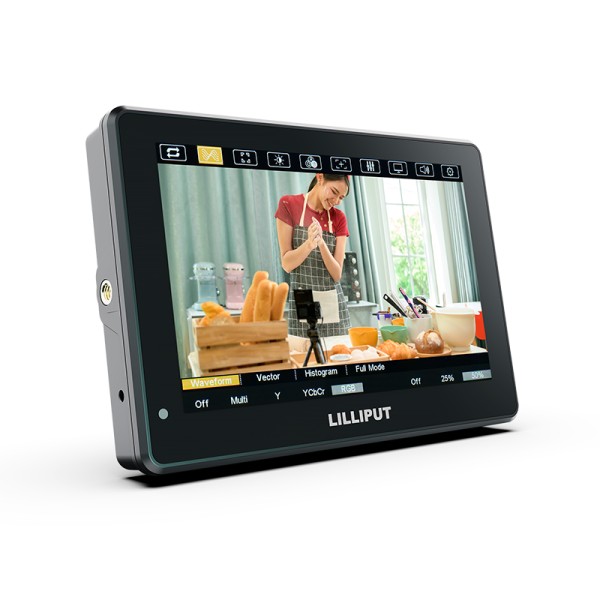 Lillput monitor HT7S, 7", On-Camera Control Monitor, LANC Camera Control