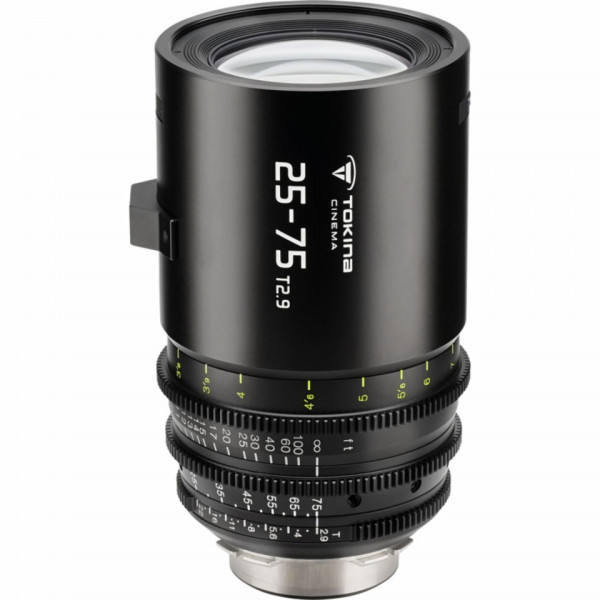 Obiectiv Tokina 25-75 mm, Cinematografic, montură Canon EF