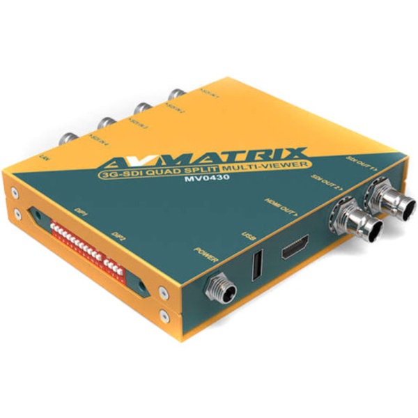 AVMATRIX MV0430 4 Channel SDI Multiviewer