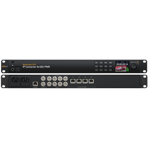 Blackmagic Design 2110 IP Converter 4x12G PWR