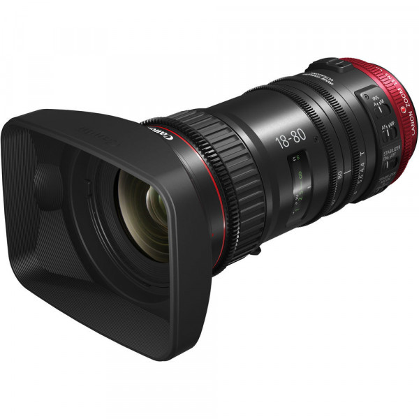 Canon CN-E 18-80mm, T4.4, Obiectiv Compact-Servo Cine Zoom