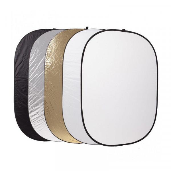 Caruba, Blenda 5 in 1 Gold, Silver, Black, White, Translucent, 100 x 150cm