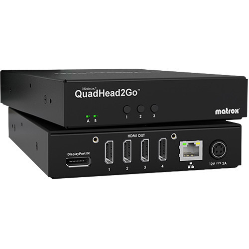 Controler Videowall Matrox QuadHead2Go Q185
