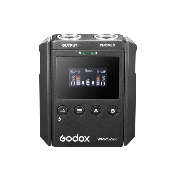 Godox WMicS2 RX2, Receptor microfon wireless UHF