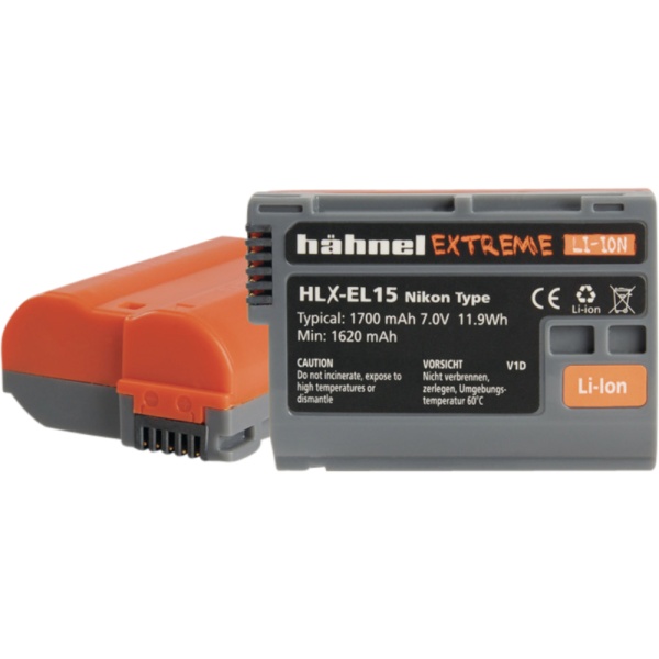 Hahnel Extreme HLX-EL15Hp, Acumulator replace pentru Nikon EN-EL15, 2000mAh