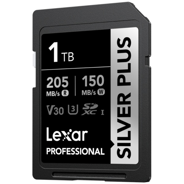 Lexar Silver Plus 1TB, SDXC UHS-I, R205/W150, V30, U3, 1066x - Card de Memorie