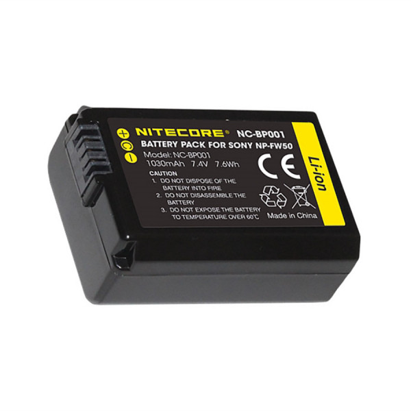 Nitecore NC-BP001, Acumulator replace pentru Sony, 1030mAh