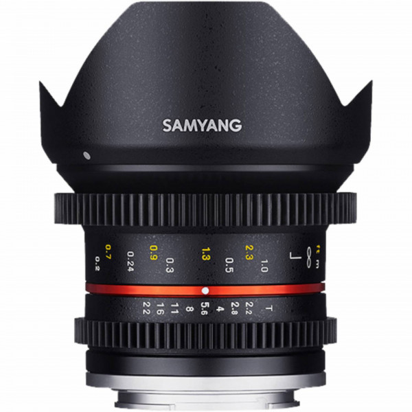 Obiectiv Samyang 12mm T2.2 cine NCS CS, MFT
