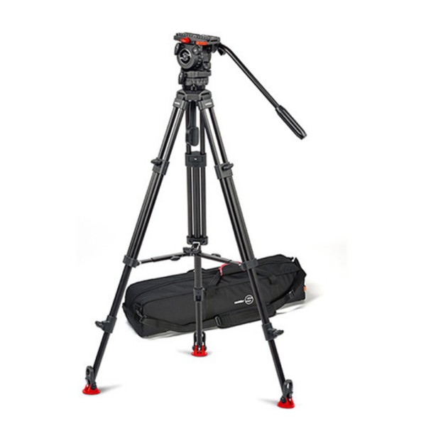 Sachtler trepied SA-0373A, cap fluid FSB 4, picioare din aluminiu