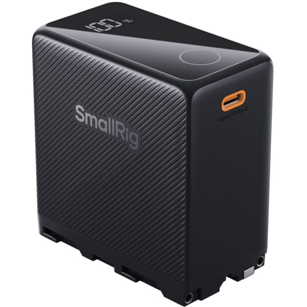 SmallRig 4469 Acumulator NP F970 10,500mAh, Negru, incarcare USB-C