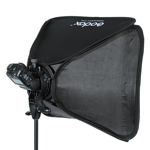 Suport blit Godox S-type Montura Bowens kit cu Softbox 60x60cm, SFUV6060