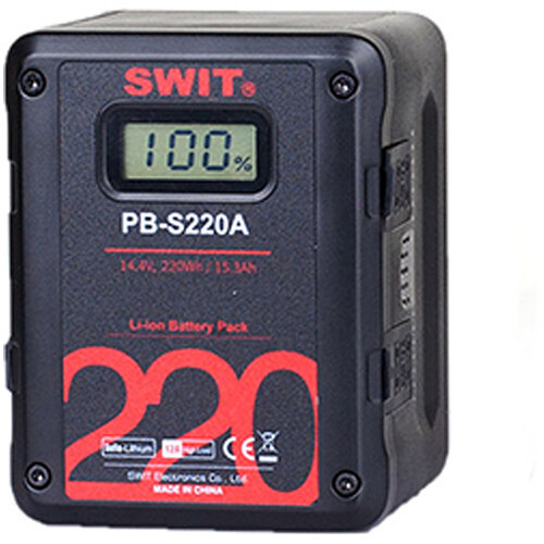 Acumulator V-Mount compact, 220Wh ,SWIT PB-S220S, heavy-duty