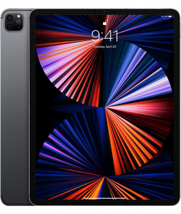 Apple 12.9-inch iPad Pro (5th) Wi-Fi + Cellular, 2TB, Space Grey