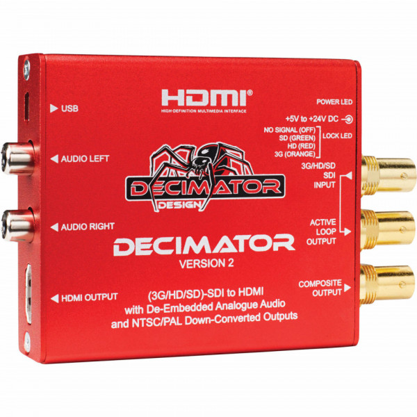 Decimator 2 Convertor 3G/HD/SD-SDI la HDMI