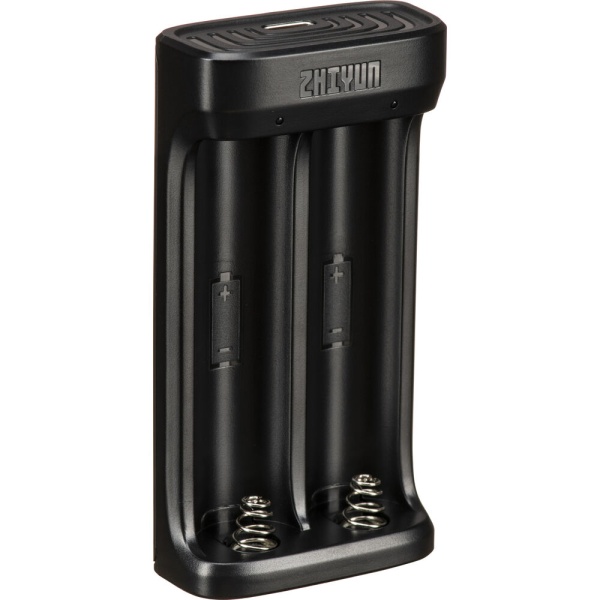 Incarcator acumulatori Zhiyun cu 2 Sloturi pentru gimbaluri Zhiyun Crane 2 si Crane 3